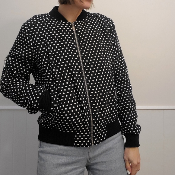 Michael Kors Polka-Dot Jacket size XS - Picture 5 of 12